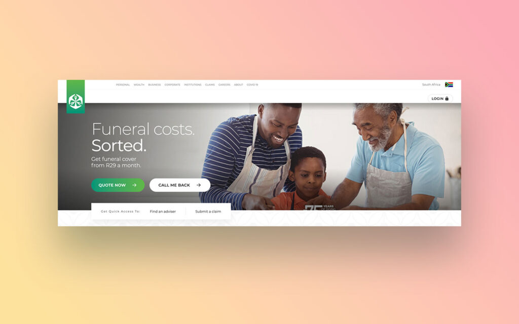 Old Mutual Website